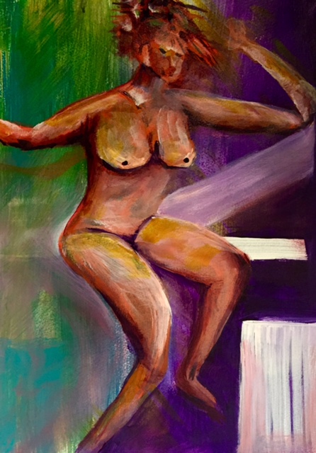 Abstract - Figurative - "Relaxing" - ORIGINAL